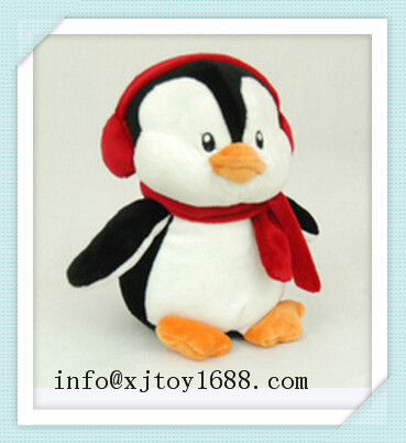 plush penguin toy