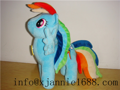 customize blue pony